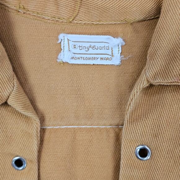 VTG Montgomery Ward's 1950s child's Native American costume size 6/7 sold as is - Picture 8 of 10